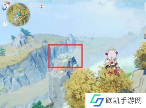 原神庆云顶的浮岛怎么去