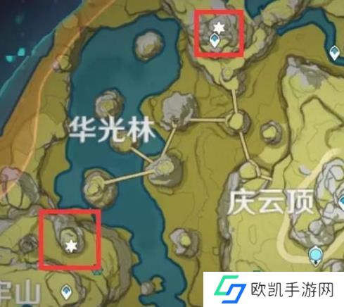 原神庆云顶的浮岛怎么去