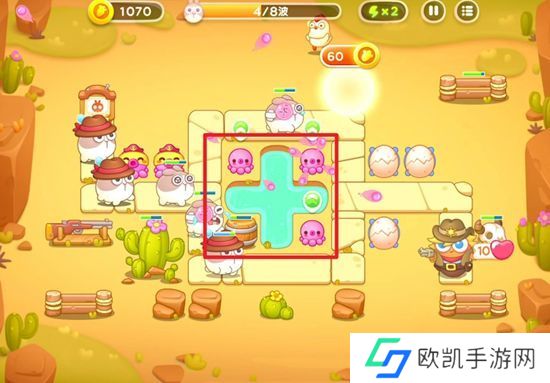 保卫萝卜4波仔很忙攻略 波仔很忙60关无伤图文通关教程[多图]图片4