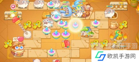 保卫萝卜4法老归来第52关怎么过 法老归来第52关通关攻略详解