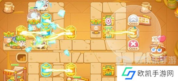 保卫萝卜4法老归来第61关怎么过 法老归来第61关完美通关教程