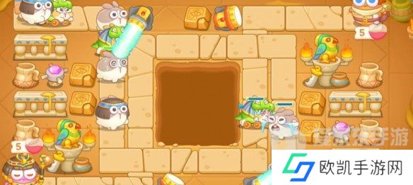 保卫萝卜4法老归来第66关怎么过 法老归来第66关通关教程