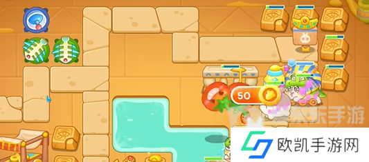 保卫萝卜4法老归来第42关怎么过 法老归来第42关通关布局