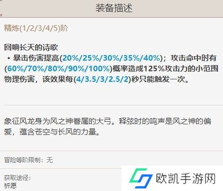 原神菲谢尔平民武器推荐