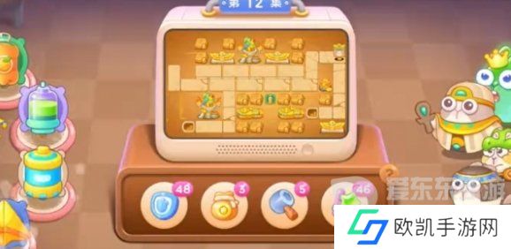 保卫萝卜4法老归来第12关怎么过 法老归来第12关图文通关攻略