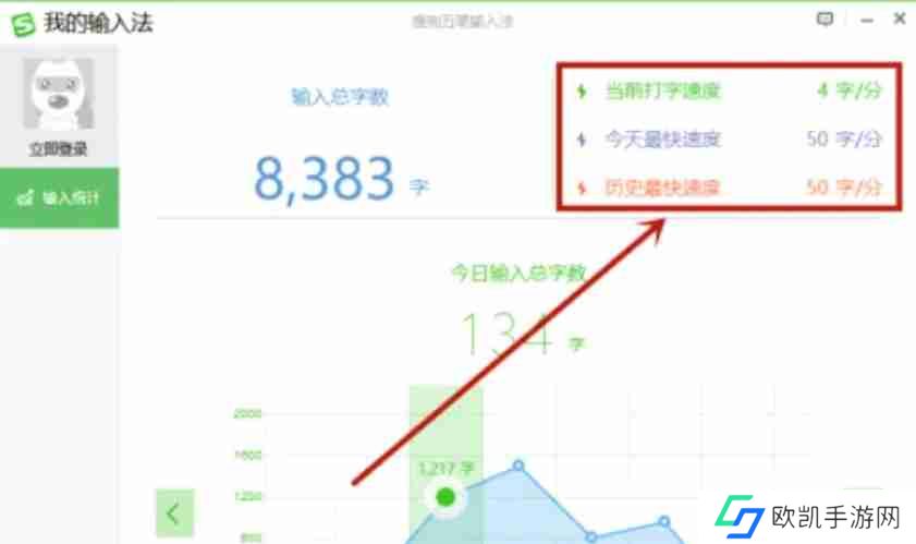 搜狗五笔输入法怎么看打字速度？-搜狗五笔输入法看打字速度的方法