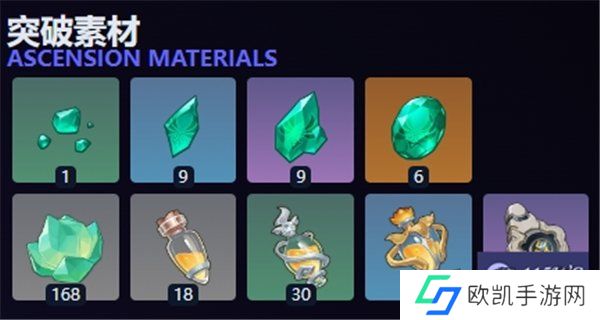 原神蓝砚突破材料爆料 原神蓝砚突破天赋素材展示
