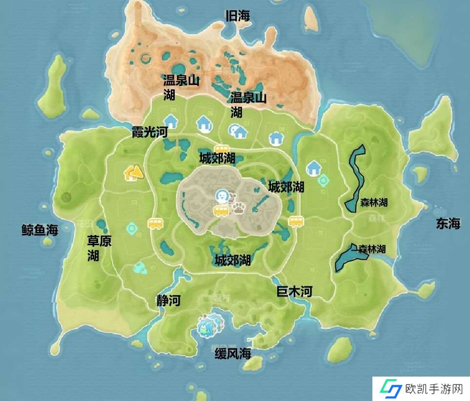 心动小镇钓鱼位置攻略 钓鱼点位置分布图详情[多图]图片1