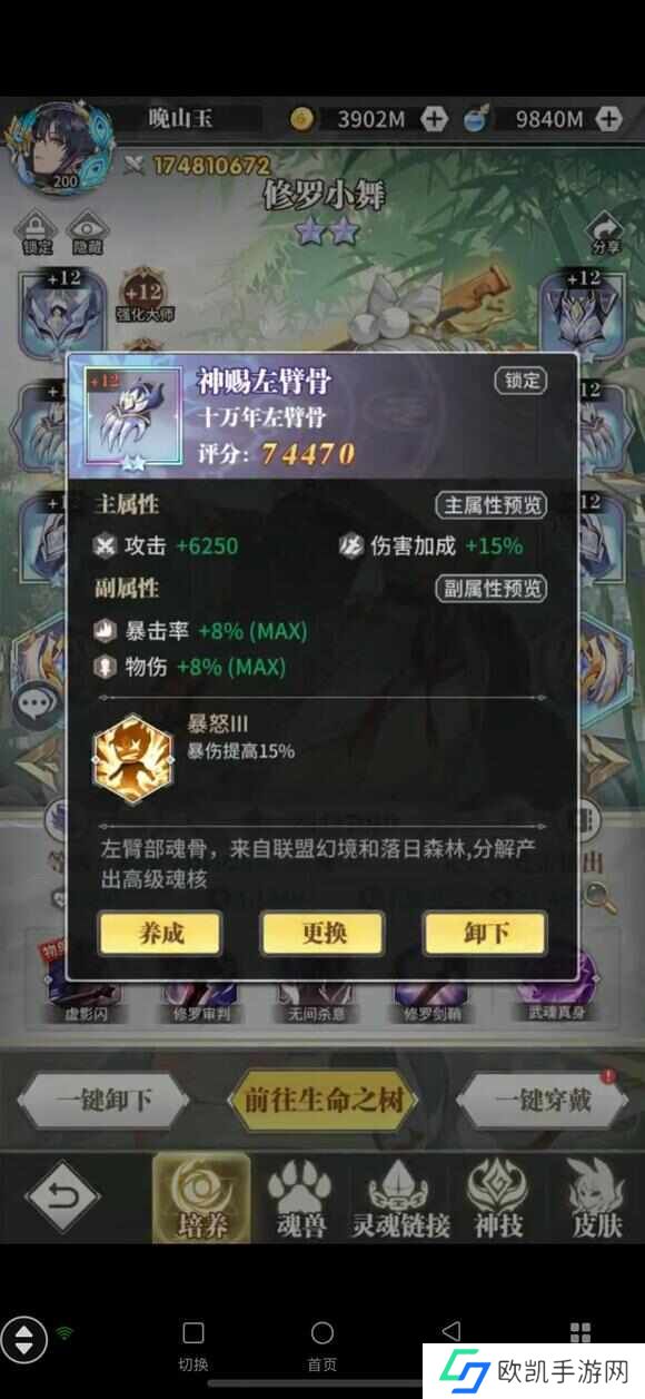 斗罗大陆武魂觉醒修罗小舞魂骨怎么搭配？修罗小舞魂骨最强技能推荐[多图]图片8