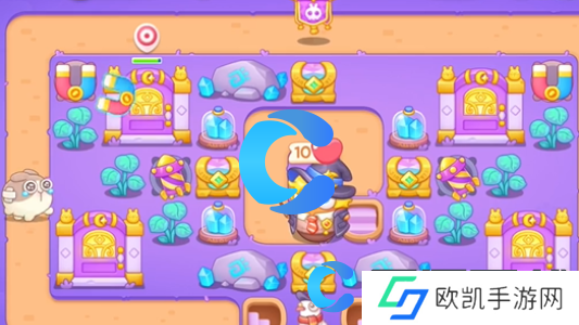 保卫萝卜4阿波与魔法宝藏第五十四关图文攻略