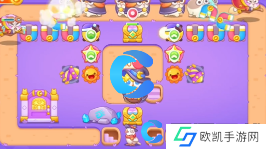 保卫萝卜4阿波与魔法宝藏第五十四关图文攻略