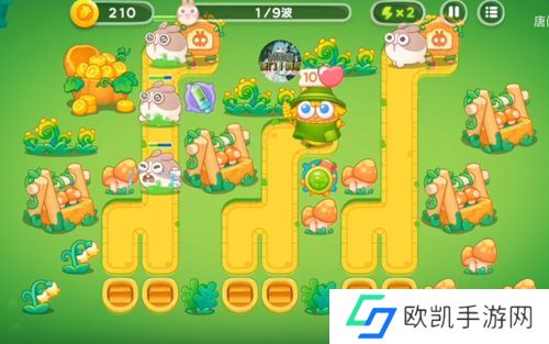 保卫萝卜4绿野奇缘21关攻略 绿野奇缘第21关无伤通关图文教程[多图]图片1