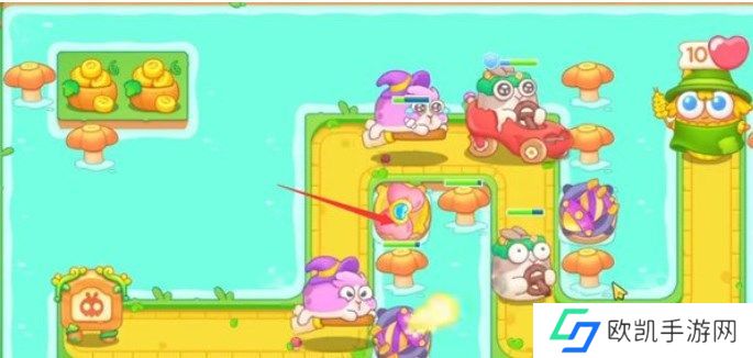 保卫萝卜4绿野奇缘32关攻略 绿野奇缘第32关无伤通关图文教程[多图]图片5