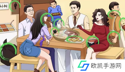 文字玩出花找到十二处不卫生的地方答案 找出12处不卫生的地方[图]图片1