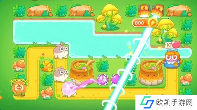 保卫萝卜4绿野奇缘52关攻略 绿野奇缘第52关无伤通关图文教程[多图]图片2