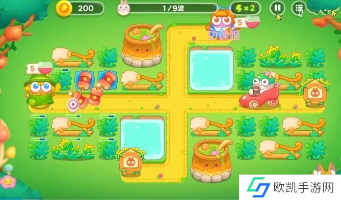 保卫萝卜4绿野奇缘56关攻略 绿野奇缘第56关无伤通关图文教程[多图]图片2