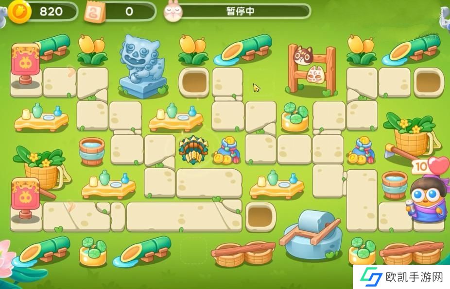 保卫萝卜4夏日垂钓8关攻略 夏日垂钓第8关图文通关教程[多图]图片1