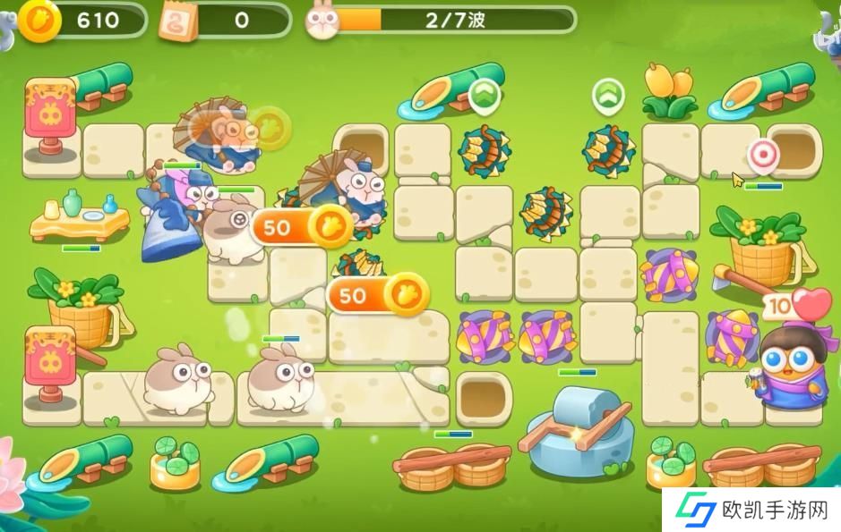 保卫萝卜4夏日垂钓8关攻略 夏日垂钓第8关图文通关教程[多图]图片3