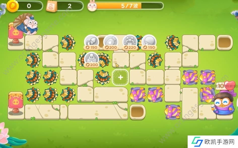 保卫萝卜4夏日垂钓8关攻略 夏日垂钓第8关图文通关教程[多图]图片5