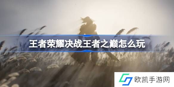 王者荣耀决战王者之巅玩法攻略 王者荣耀决战王者之巅怎么玩