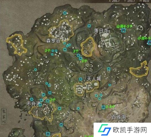 永劫无间萤火虫在什么位置 萤火虫详细位置一览