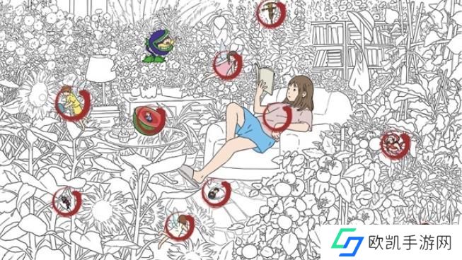 汉字找茬王找出12个人答案 花园找人找出12个人通关攻略[多图]图片3