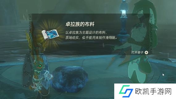 王国之泪卓拉族的布料获取攻略 塞尔达卓拉族的布料怎么过[多图]